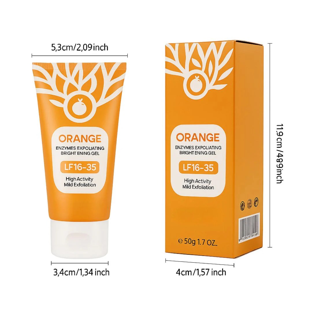 Orange Enzyme Exfoliating Gel — The Gentle Miracle Your Skin Has Been Crying Out For”