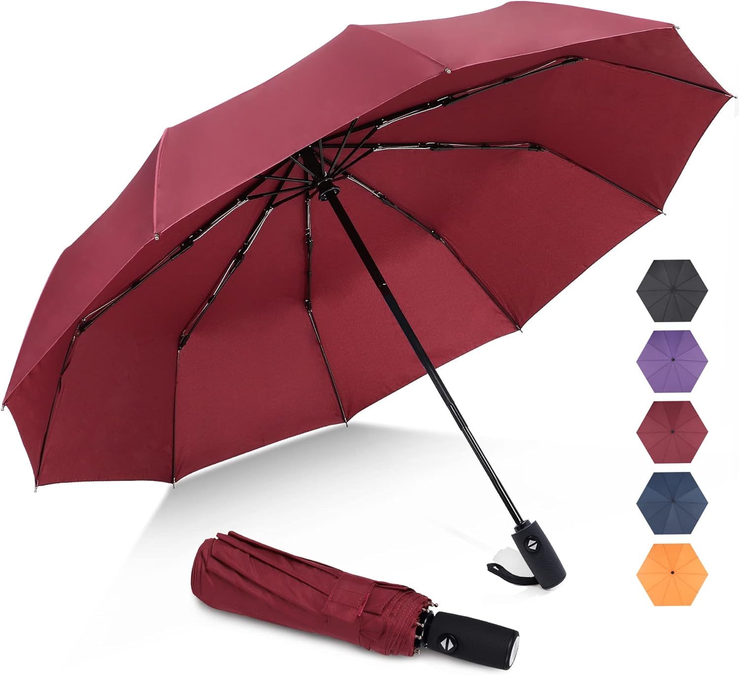AeroFold U10 Umbrella - Red