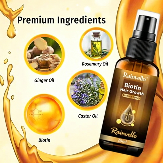 （🔥LAST DAY SALE-50% OFF) Biotin Premium Hair Growth Serum
