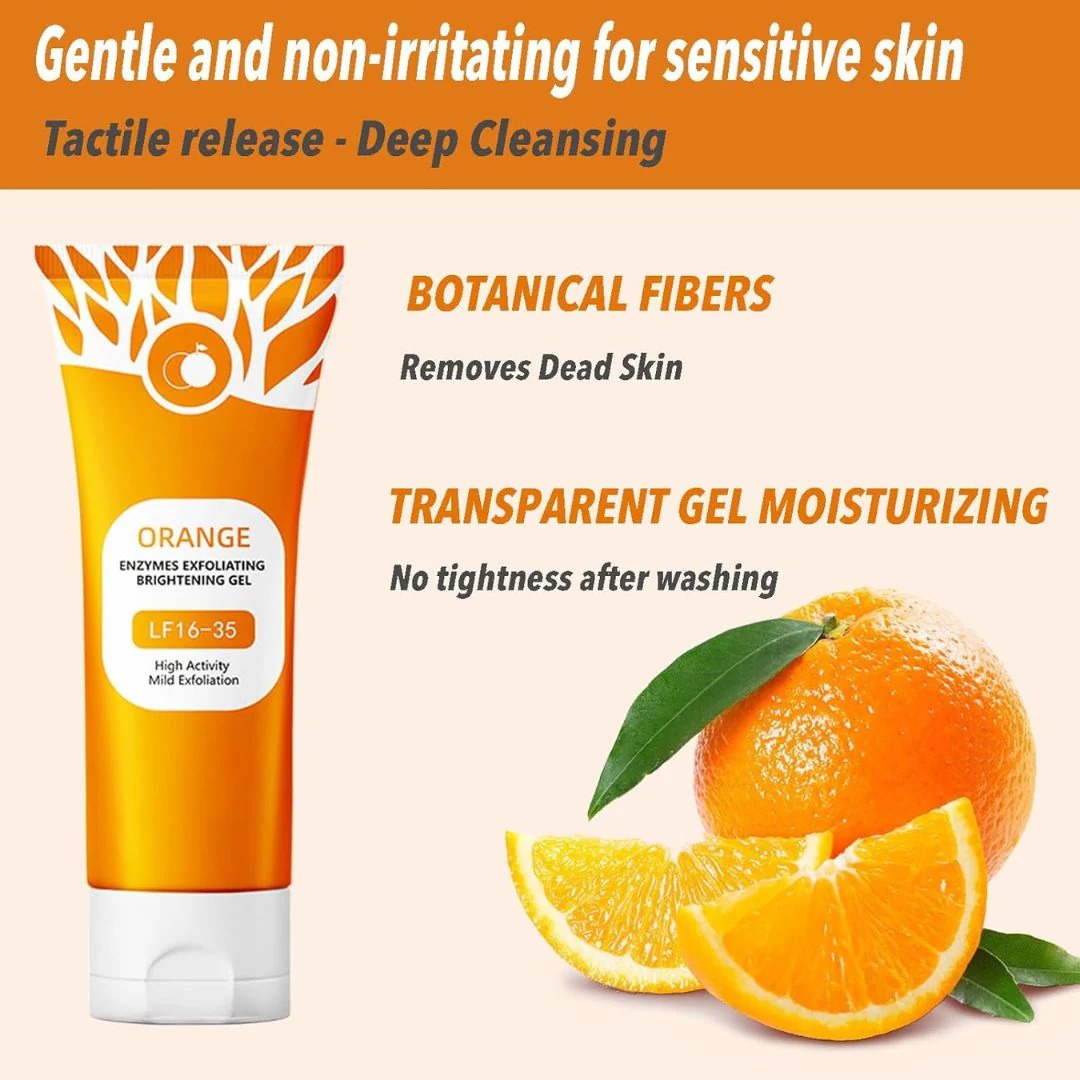 Orange Enzyme Exfoliating Gel — The Gentle Miracle Your Skin Has Been Crying Out For”