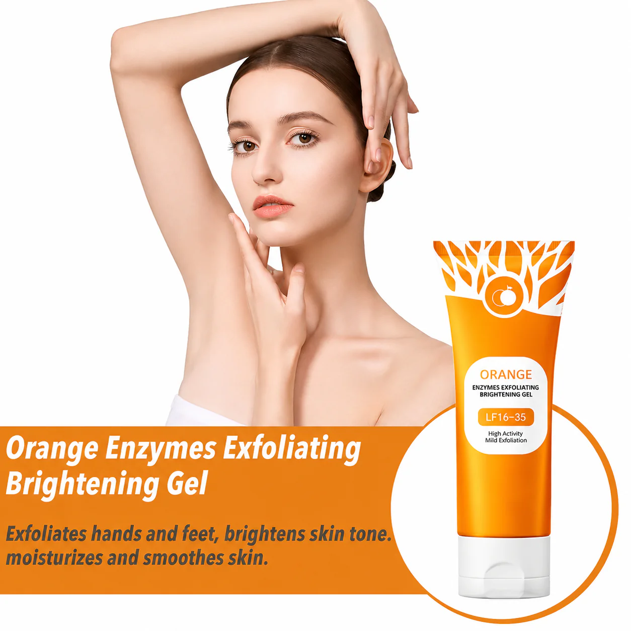 Orange Enzyme Exfoliating Gel — The Gentle Miracle Your Skin Has Been Crying Out For”